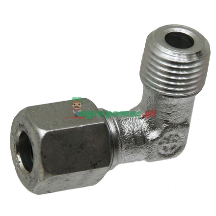  Angled threaded fitting