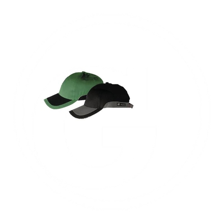  Baseball cap green/black offset