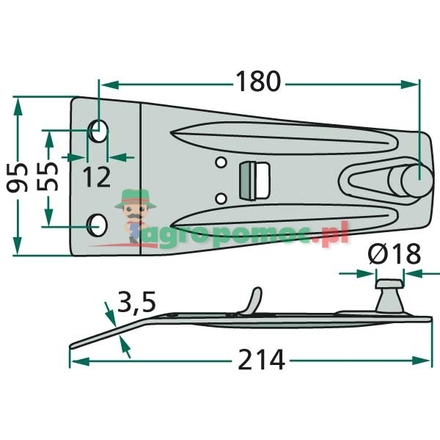  Blade holder | 16500771