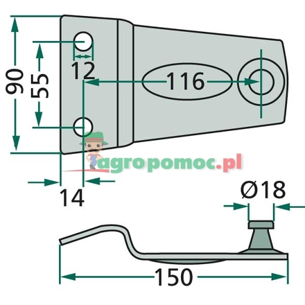  Blade holder | 16501922