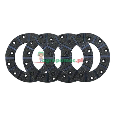  Brake lining set | 3134668R3, 717061R2, 751761R92