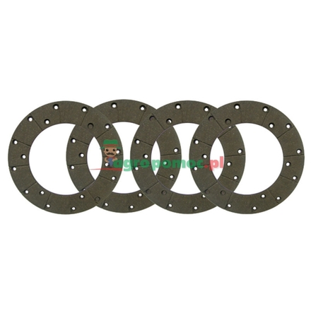  Brake lining set