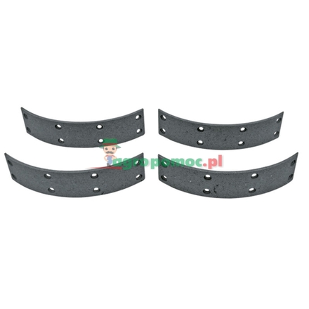  Brake lining set | K262703, K960595