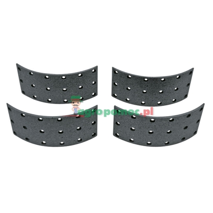  Brake lining set | K262705, K964542