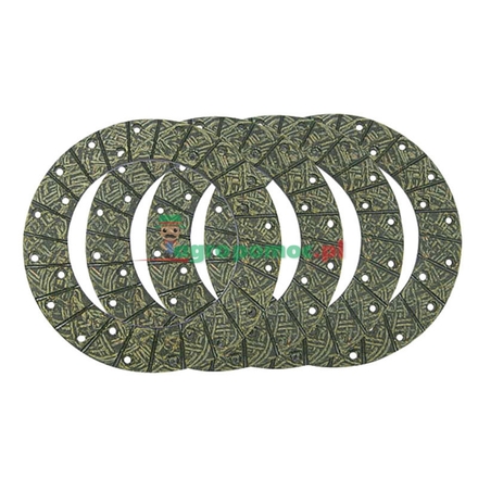  Brake lining set | 04349301