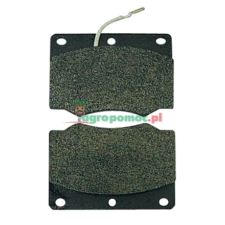  Brake lining set | AL66391, AL36485