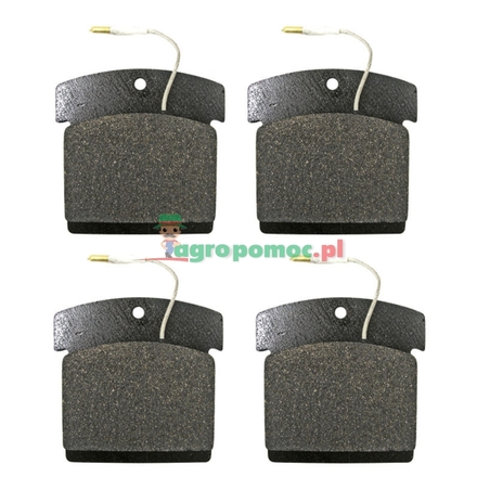  Brake pad set | 6005005031, 7701202160, 7701201653