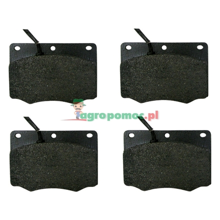  Brake pad set | 6005003571, 6005000971, 7701202440