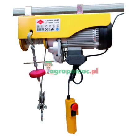  Electric rope winch