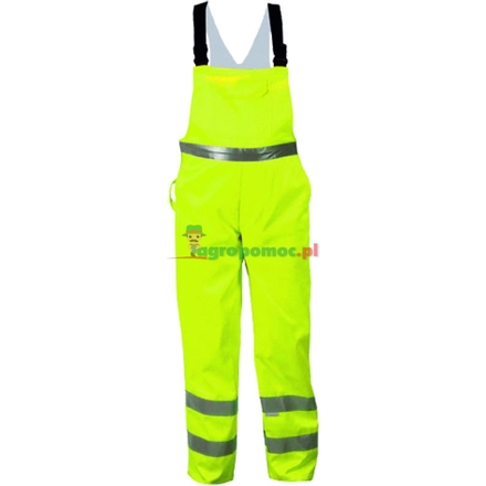  Hi-vis dungarees, yellow, size XXL