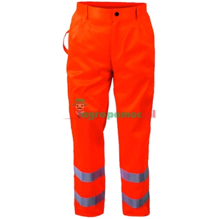  Hi-vis trousers, orange, size XXL