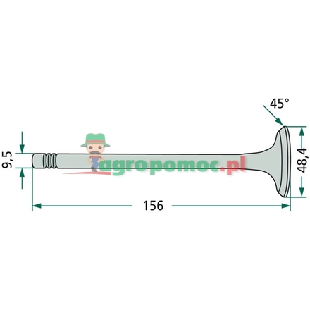  Inlet valve | R43883