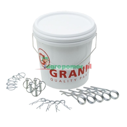  Linch pin and R-clip set