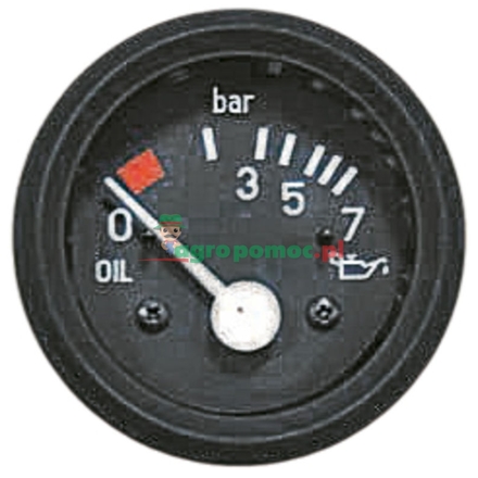  Oil pressure compressed air gauge