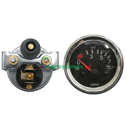  Oil pressure gauge