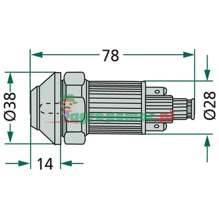  Push-button switch | 6000102320, 7700004827, 7704001115