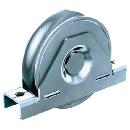  Roller assembly with round groove
