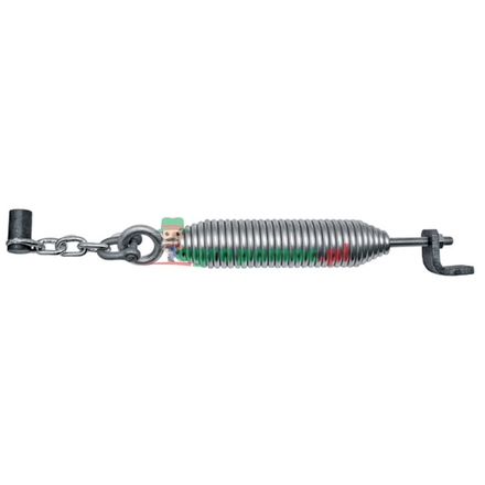  Side plate rear tension spring