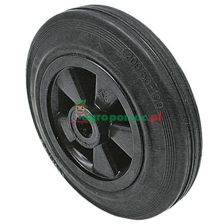  Solid-rubber wheel