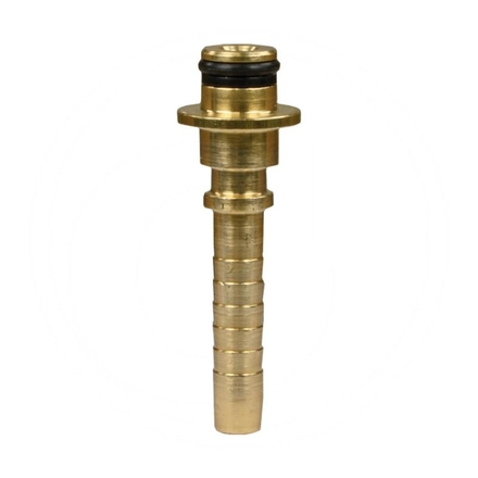  Swage fitting plug.10 NW 06 D-16 brass