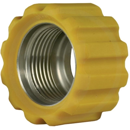  Union nut 22x1,5 16,4 mm yellow VA