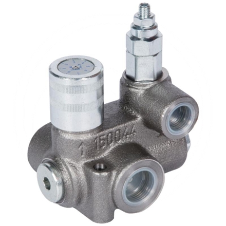 3-way flow-regulating valve