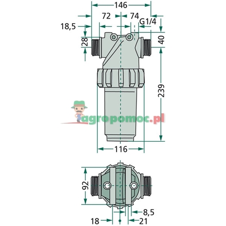 ARAG Pressure filter