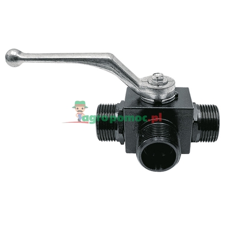 Ball valve BKH-3T-12S DN08 (M20x1,5)
