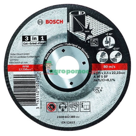 Bosch 3-in-1 disc
