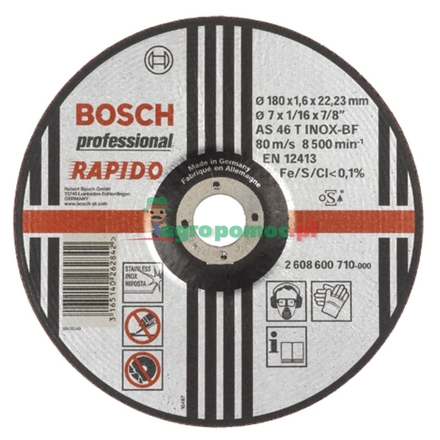Bosch Cutting disc Rapido Standard