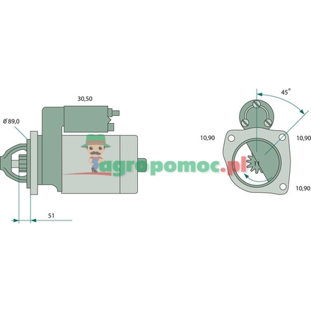 Bosch Starter | 3539390M92