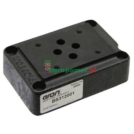 BREVINI NG06-Connection plate H 3/8" BSP | BS 3 12 00 1