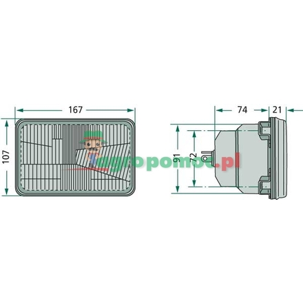 Cobo Main headlight | RE56964