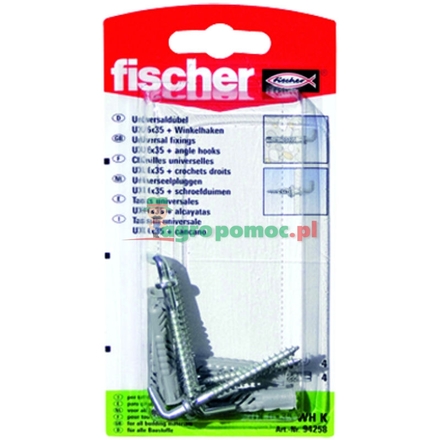 Fischer Universal plug UX with angle hook