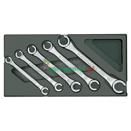 GEDORE Double-ended Ring spanner, open | 1500 ES-400