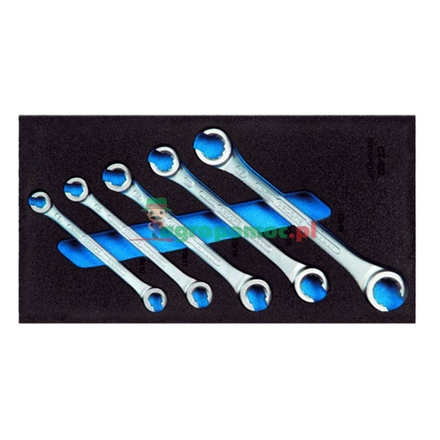 GEDORE Double Ring spanner set open | 1500 ES-400