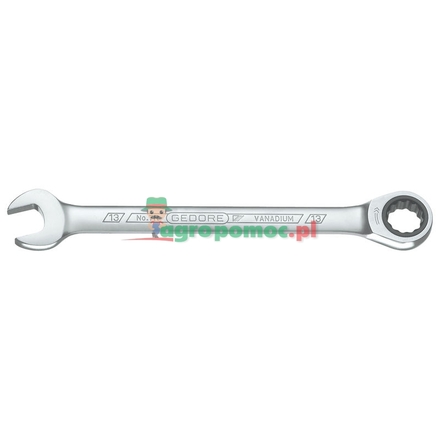 GEDORE Open-end spanner with ring ratchet | 7 R 22