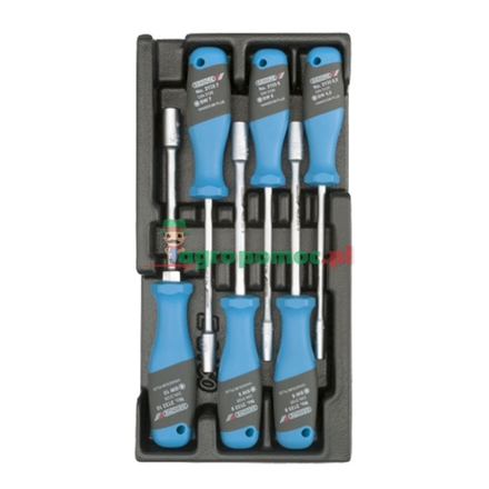 GEDORE Socket Spanner set, with handle