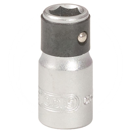 KS Tools 1/4" adaptor socket, with tension ring