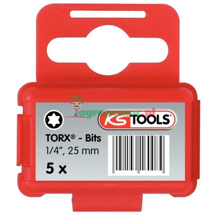 KS Tools 1/4" Bit TX,25mm,T20