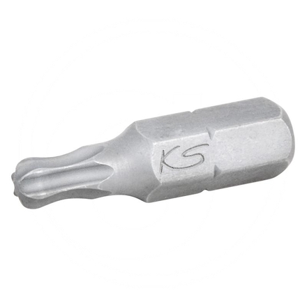 KS Tools 1/4" Bit TX,25mm,with ball end,TX10,5pcs