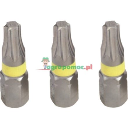 KS Tools 1/4" CHROME+ bit TX, 3pcs, T30