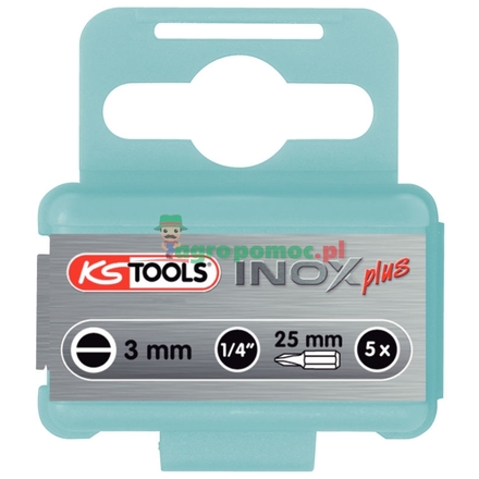 KS Tools 1/4" INOX+ bit slot, 5pcs, 5.5mm