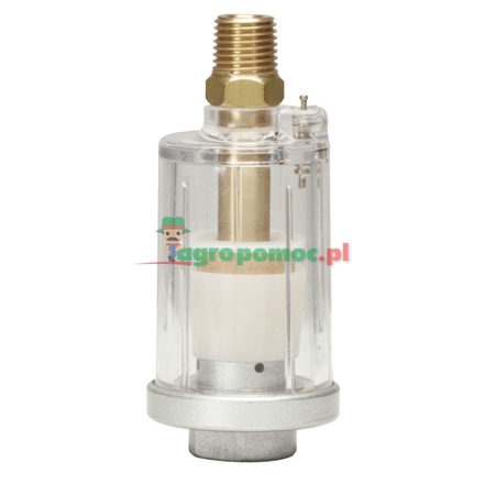 KS Tools 1/4" pneumatic water separator, 88 mm