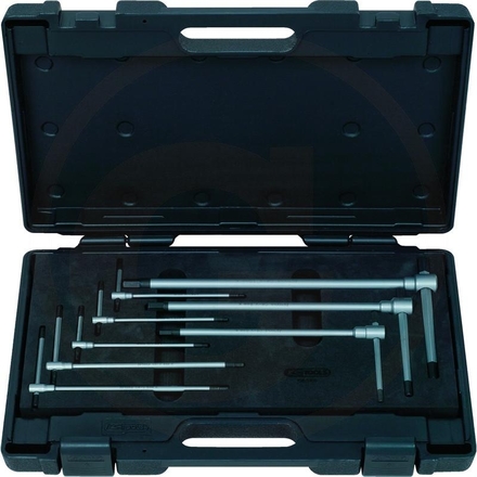 KS Tools 3 Way T-handle hex wrench set,8pcs2-10mm