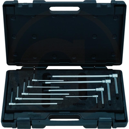 KS Tools 3 Way T-handle TX wrench set,9pcsT10-T50