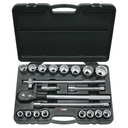 KS Tools 3/4" socket set, 21-pcs.