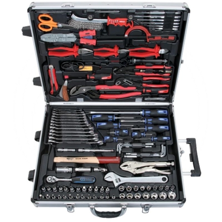 KS Tools 3/8" CHROMEplus® Universal tool set, 172-pcs.