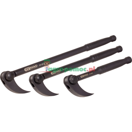 KS Tools Adjustable joint roll head pry bar set