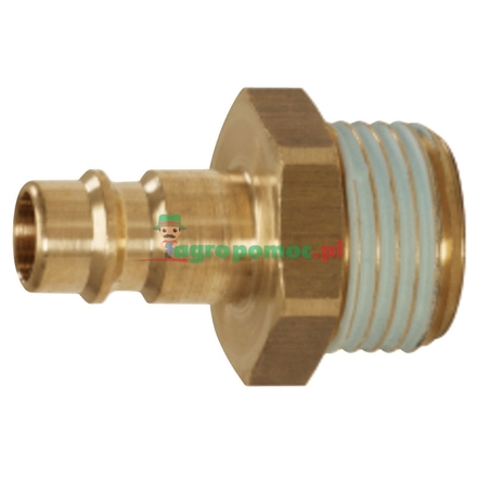 KS Tools Air inlet connector, male thread, 1/4"